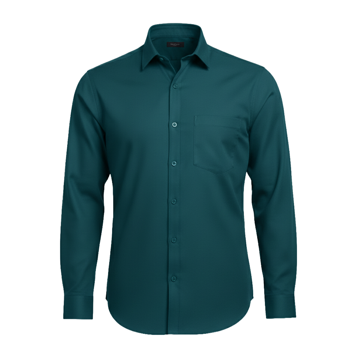 Teal Blue Men’s Office Formal Shirt | Smart Tailored Fit Full Sleeve – Nakear