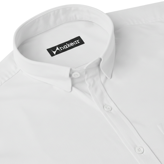 Nakear Premium White Shirt for Men – Timeless Confidence, Perfect Fit