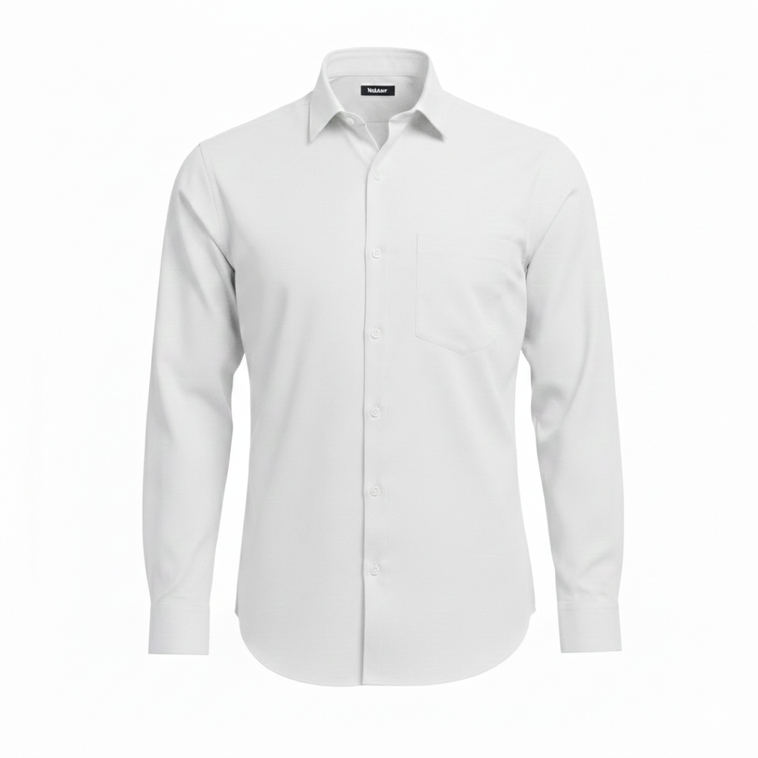 Nakear Premium White Shirt for Men – Timeless Confidence, Perfect Fit