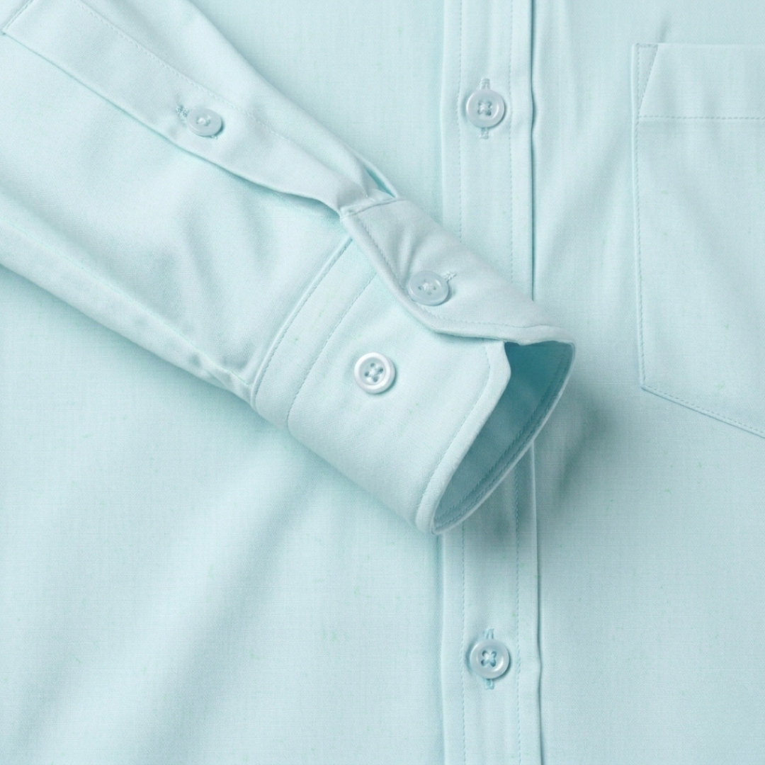 Aqua Mint Formal Shirt for Men – Premium tailored Fit Office Wear | Nakear