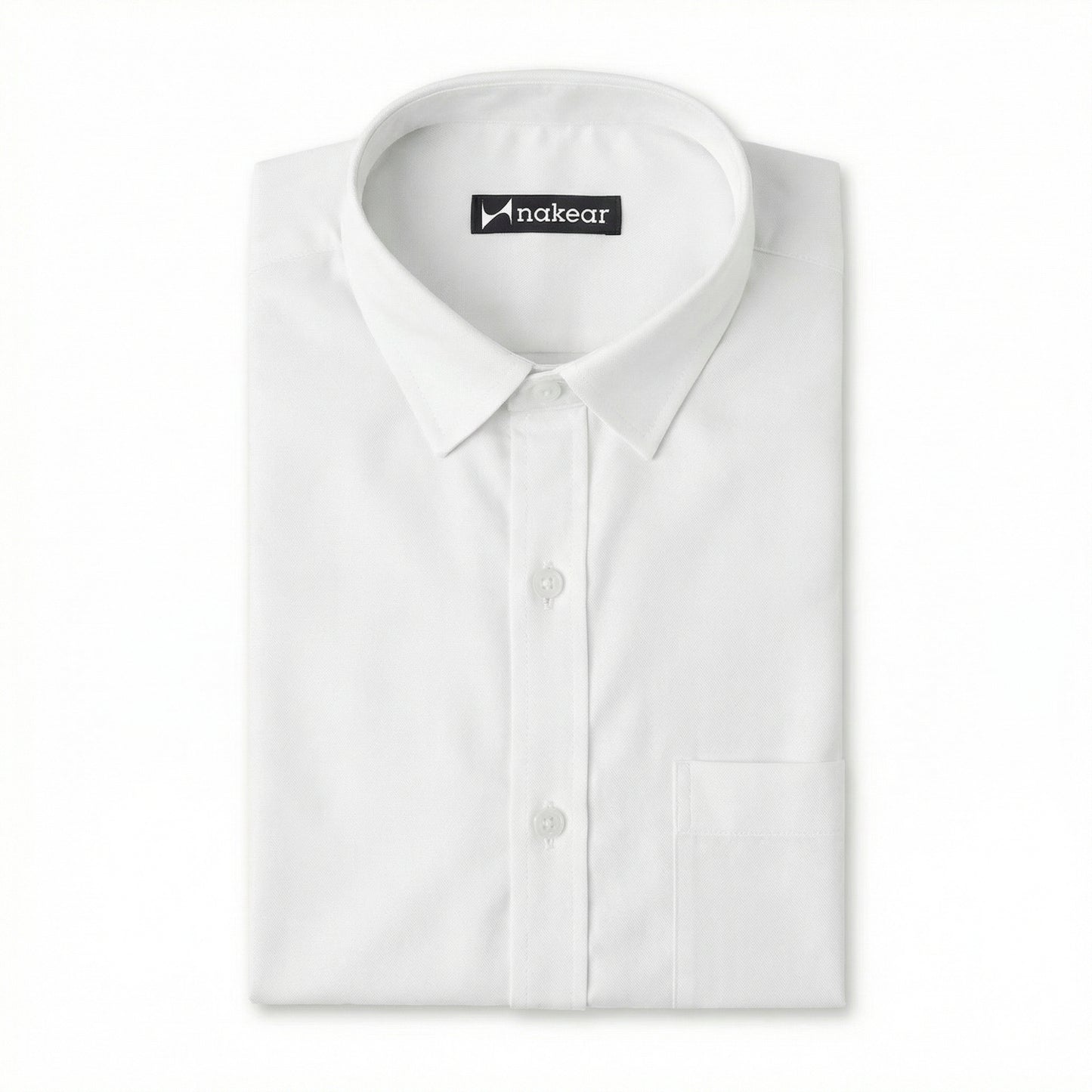 Nakear Premium White Shirt for Men – Timeless Confidence, Perfect Fit