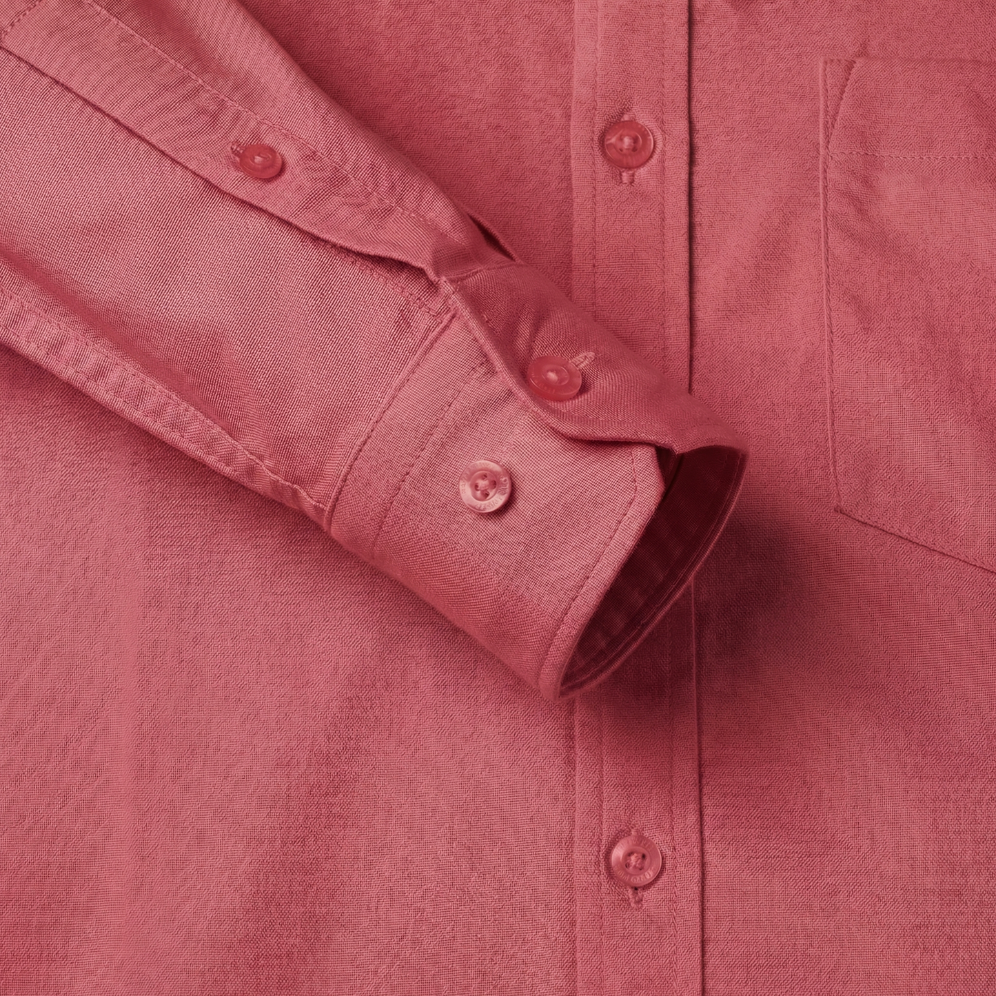 Dusty Red Cotton Shirt for Men – Premium Everyday Wear | Nakear
